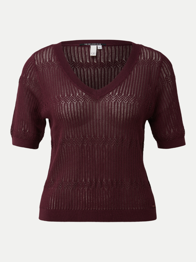 Q/S designed by Regular-Fit Strickshirt bei Robert Ley