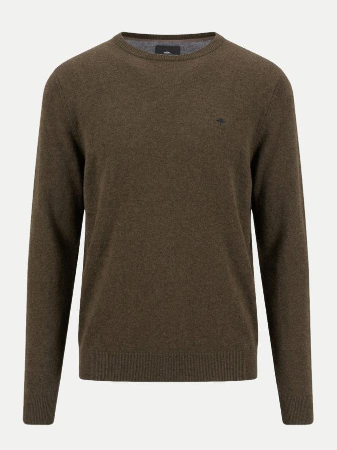 Fynch-Hatton O-Neck, Merino Cashmere bei Robert Ley