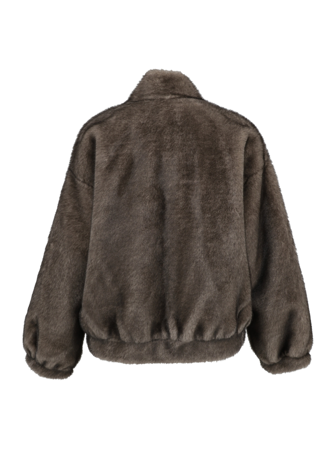 Betta Corradi Oversized Kunstfell-Bomberjacke bei Robert Ley