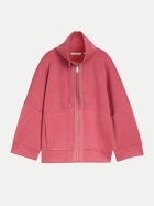 Tom Tailor Casual Boxy-Fit Scuba Sweatjacke 11183-cozy pink bei Robert Ley