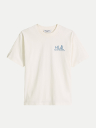 Marc O'Polo DENIM T-Shirt mit Rückenprint 1183-Silky White bei Robert Ley
