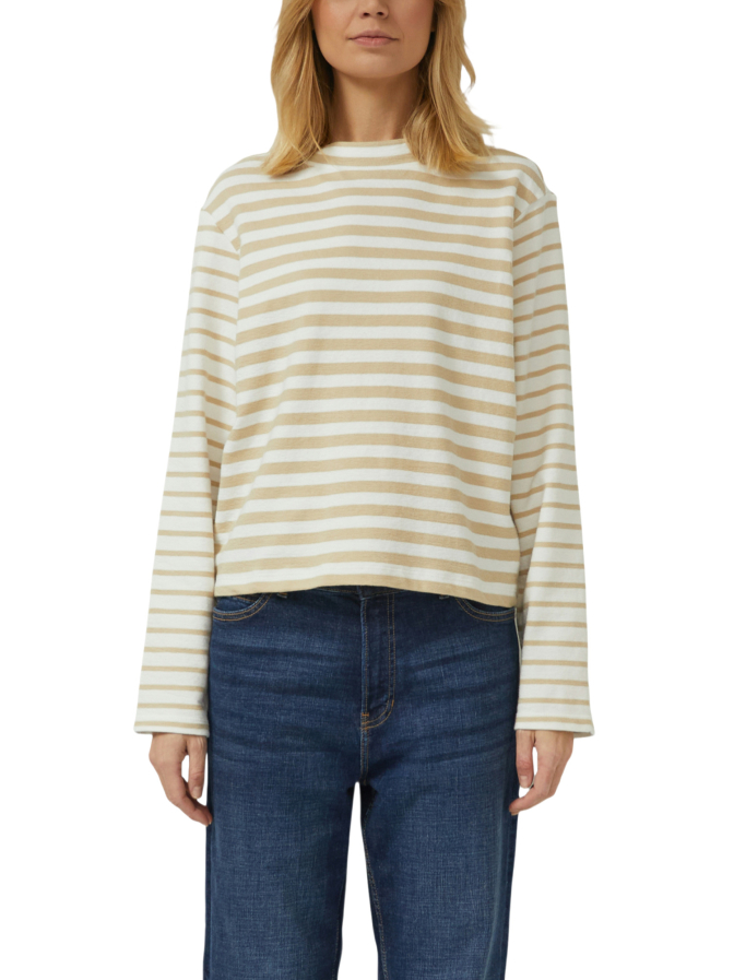 s.Oliver RED LABEL Sweatshirt mit Streifenmuster bei Robert Ley