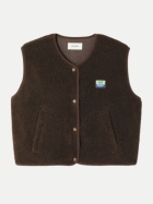 American Vintage Teddyfell-Weste Hoktown marronnier bei Robert Ley