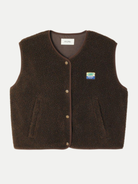 American Vintage Teddyfell-Weste Hoktown bei Robert Ley