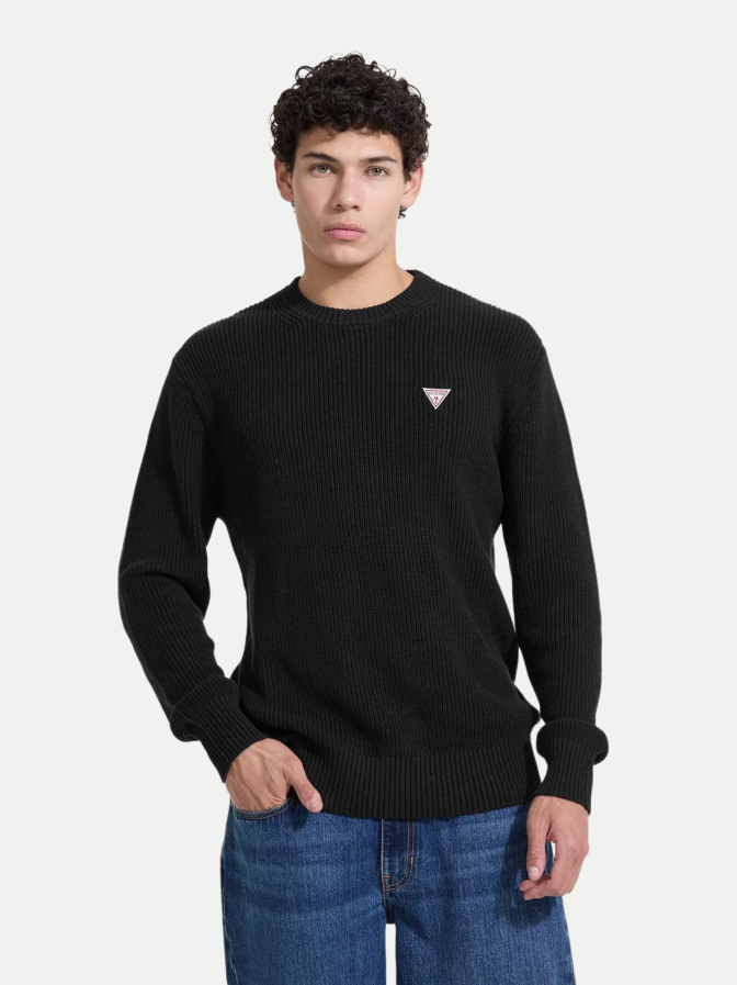 Guess Regular-Fit Sweatshirt mit Brustlogo bei Robert Ley