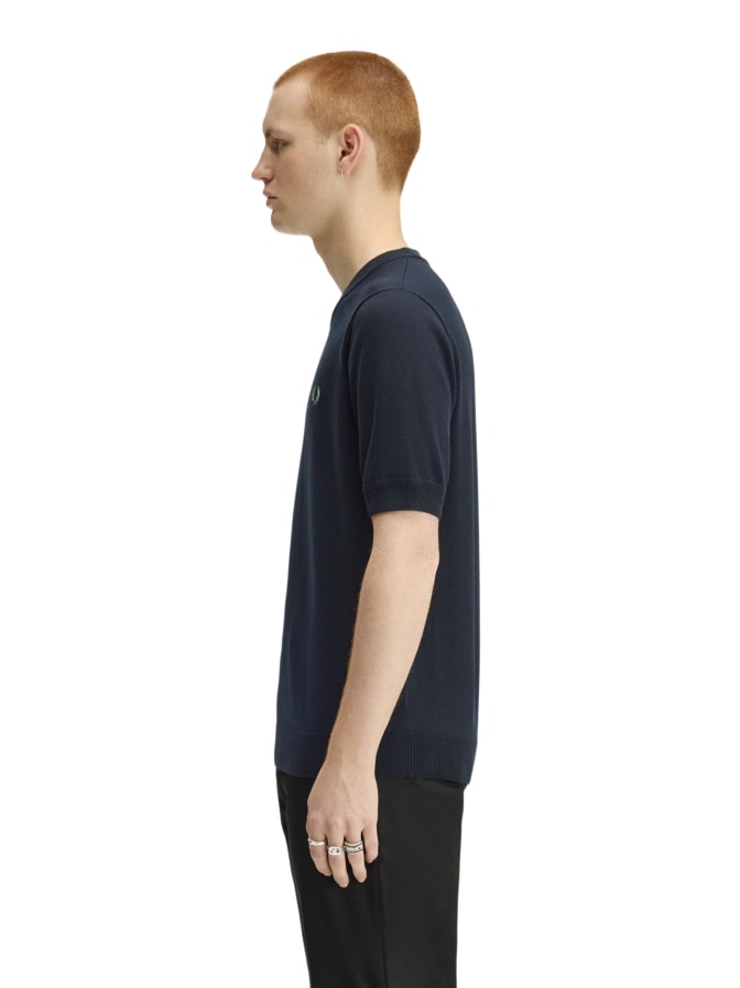 Fred Perry T-Shirt in Strick-Qualität bei Robert Ley