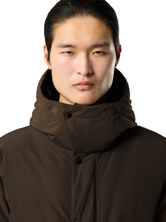 Stone Island Daunenparka mit Anti-Drop-Finish bei Robert Ley