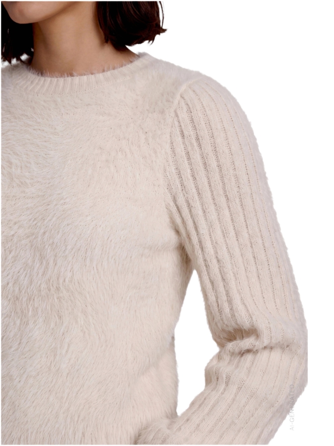 Zero Kunstfell-Pullover bei Robert Ley