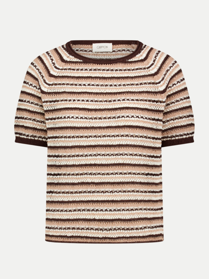 Cartoon Halbarm-Strickpullover bei Robert Ley