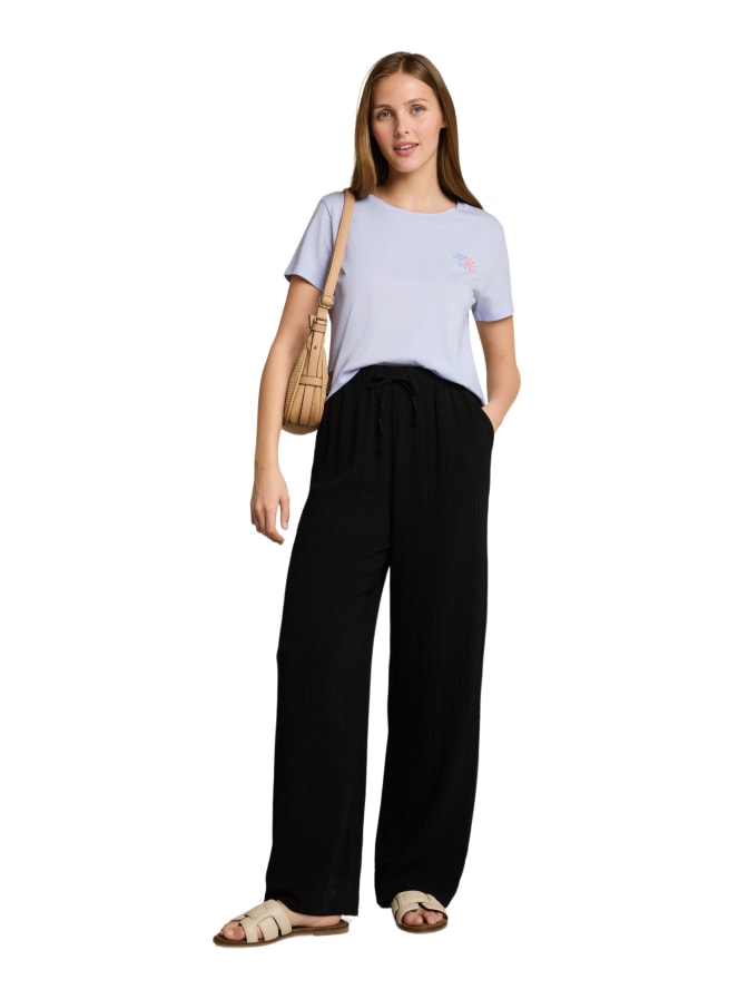Tom Tailor Denim T-Shirt mit Stickerei auf der Brust bei Robert Ley
