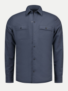 NZA New Zealand Auckland Overshirt mit Druckknöpfen 2668-OXFORD NAVY MELANGE bei Robert Ley