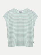 ARMEDANGELS Loose-Fit T-Shirt mit Streifen 3537-oatmilk-foam bei Robert Ley