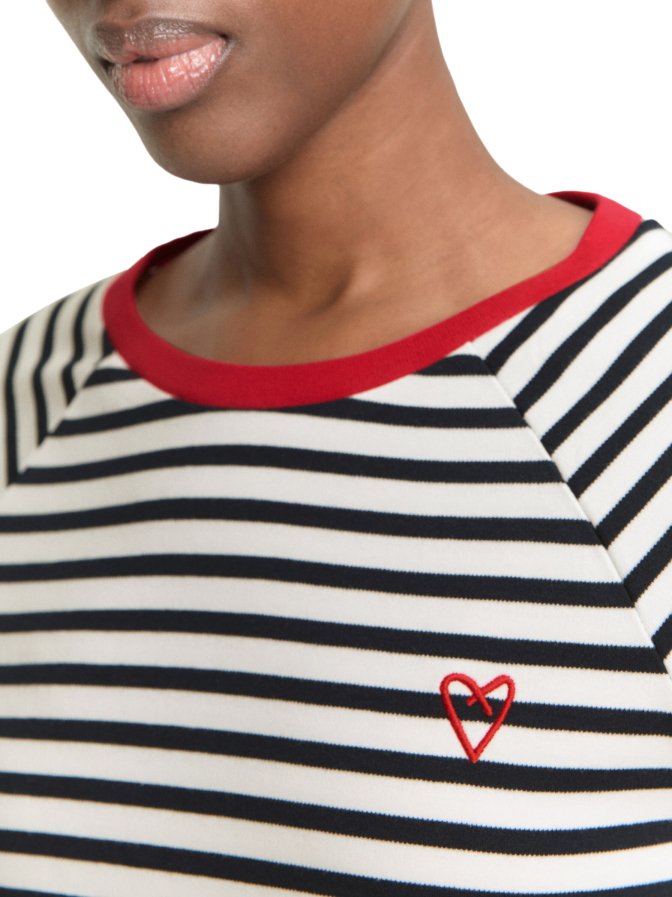 Tom Tailor Denim T-Shirt mit Streifenmuster bei Robert Ley