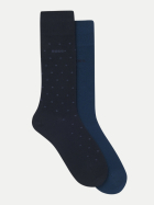 BOSS Zweier-Pack mittelhohe Socken 401-Dark Blue bei Robert Ley