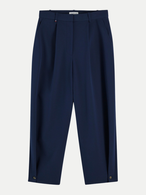 Tommy Hilfiger Barrel-Fit Hose mit Knopf-Bündchen bei Robert Ley