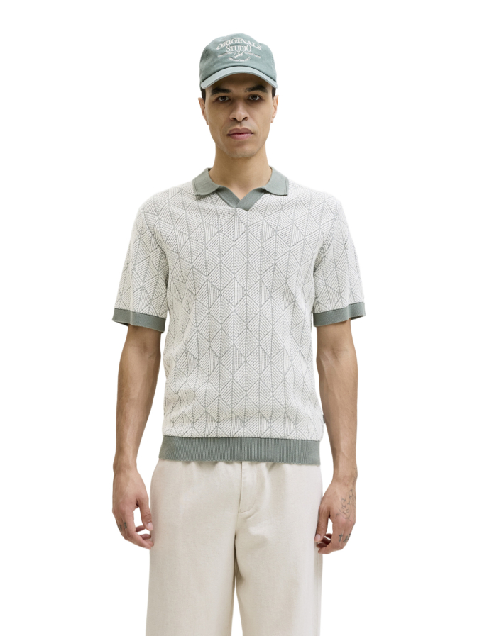 Jack & Jones Strick-Polohemd Gemustert bei Robert Ley