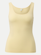 Q/S designed by Slim-Fit Tanktop 1101-YELLOW bei Robert Ley