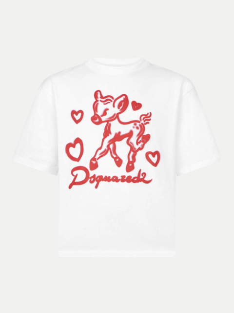 DSQUARED2 Loose Fit T-shirt mit Bambi Print bei Robert Ley