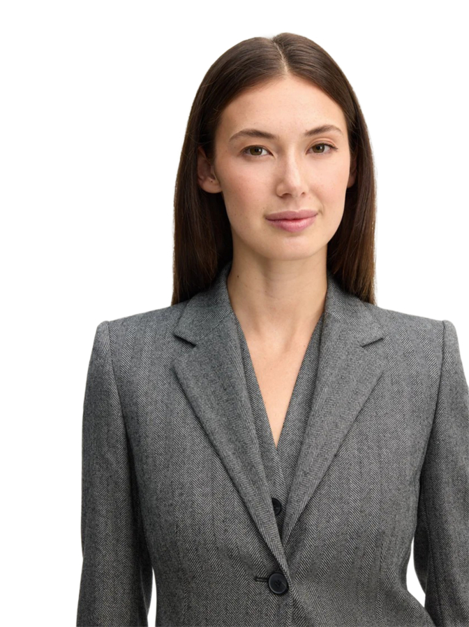 Windsor Women Slim-Fit Blazer aus Schurwolle-Mix bei Robert Ley
