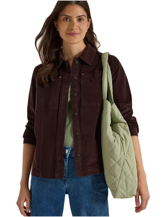Cecil Feincord Overshirt mit Brusttaschen bei Robert Ley
