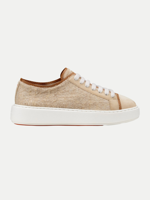 Santoni Casual Sneaker aus Wildleder bei Robert Ley