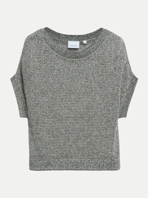 Comma Pullover aus Ajourstrick bei Robert Ley