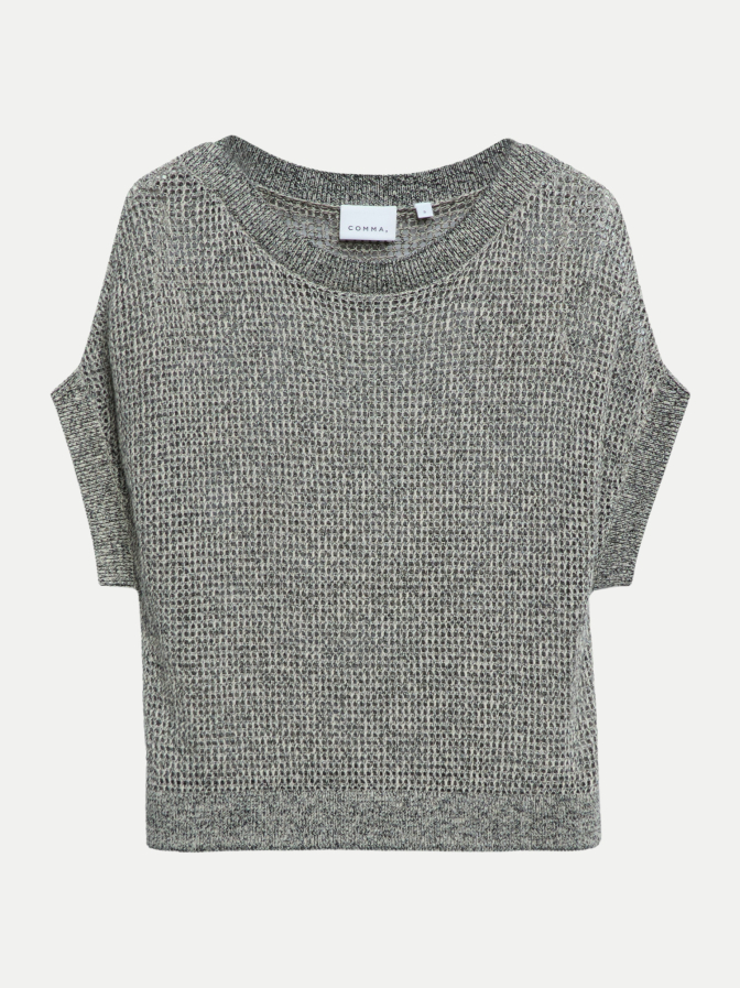 Comma Pullover aus Ajourstrick bei Robert Ley
