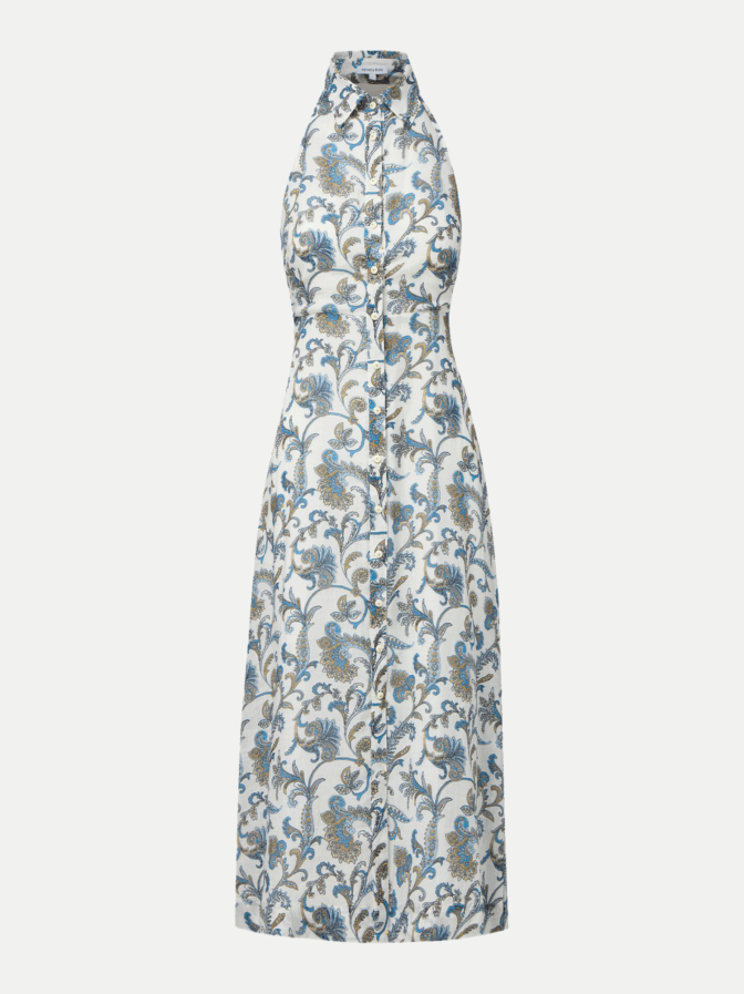 Veronica Beard Kleid Macky Paisleymuster bei Robert Ley