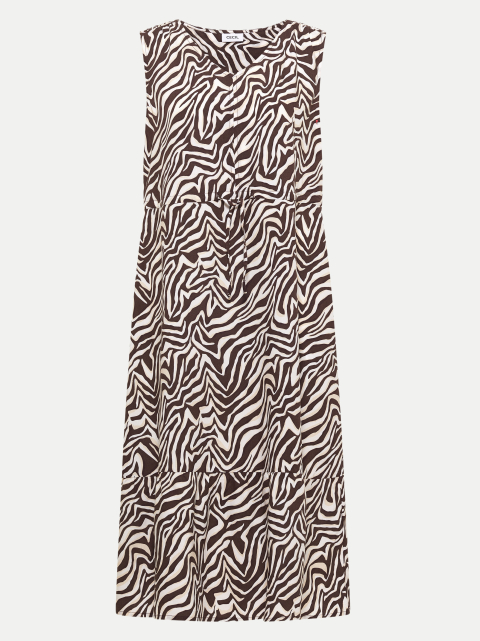 Cecil Midikleid mit Zebraprint bei Robert Ley