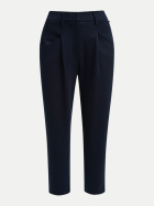 Smith & Soul Bundfaltenhose mit Pinstripes 606-MARINE bei Robert Ley
