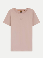 BOSS Orange Slim-Fit T-Shirt mit Logo-Stickerei 698-Open Pink bei Robert Ley
