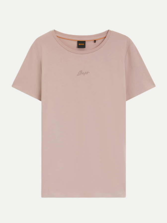 BOSS Orange Slim-Fit T-Shirt mit Logo-Stickerei bei Robert Ley