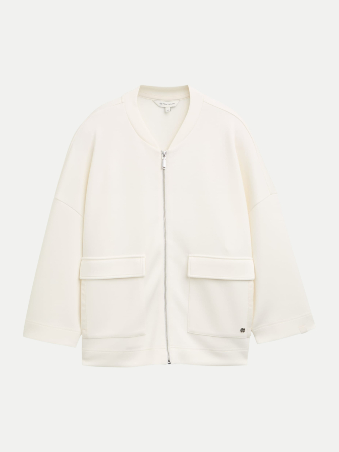 Tom Tailor Sweatjacke aus Scuba bei Robert Ley