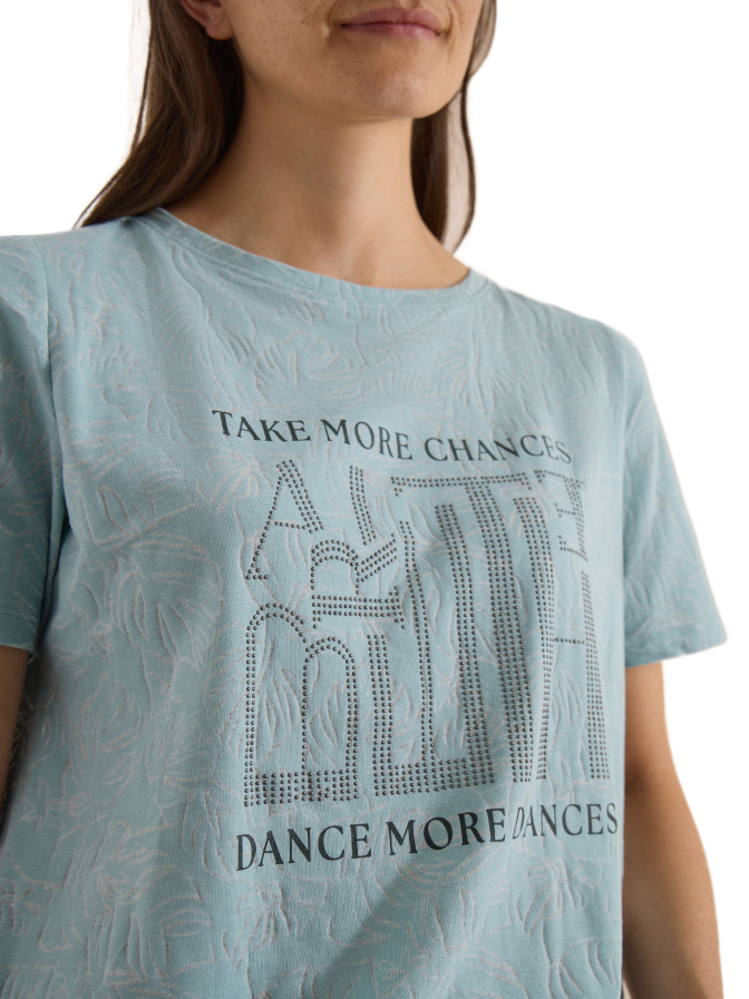 Cecil T-Shirt mit Schriftzug bei Robert Ley