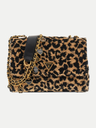 GUESS Tasche Giully 2 Convertible Flap LEO-leopard bei Robert Ley