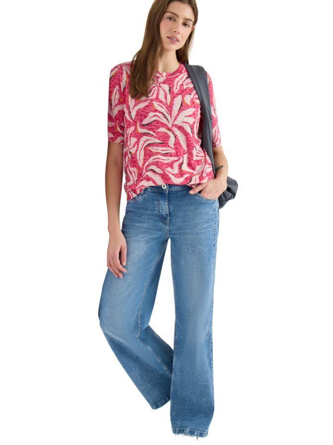 Cecil T-Shirt floral bei Robert Ley