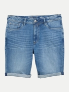Tom Tailor Denim Straight-Fit Jeansshorts 10119-Used Mid Stone Blue Denim bei Robert Ley