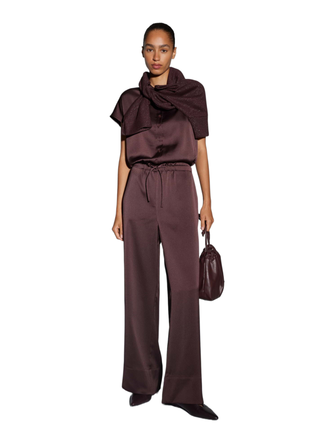 Opus Satin Jumpsuit Mendie Night bei Robert Ley