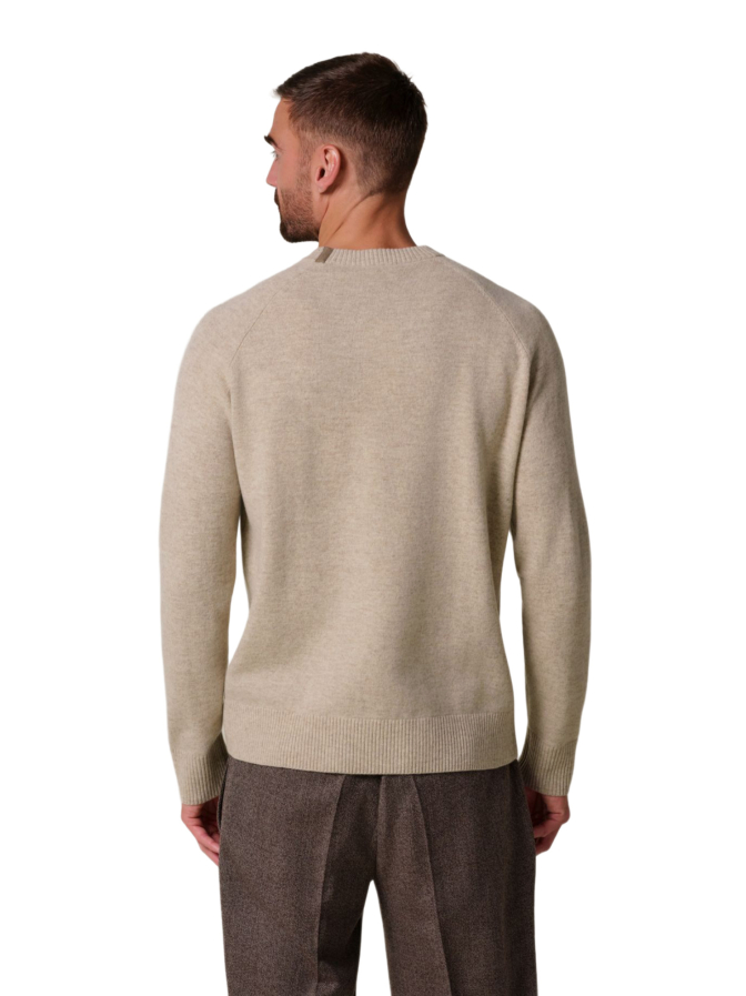 PROFUOMO Pullover Soft Wolle Crewneck bei Robert Ley