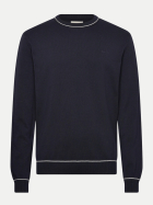 Gant Rundhals Pullover 433-EVENING BLUE bei Robert Ley