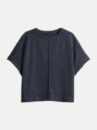 Opus Jerseyshirt Salmora 60020-coal blue bei Robert Ley