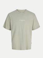 Jack & Jones T-Shirt mit großem Rückenprint 176290-Seagrass bei Robert Ley