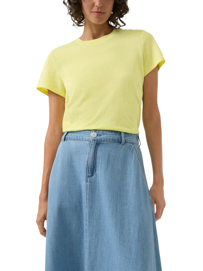 s.Oliver RED LABEL T-Shirt aus Leinenmix bei Robert Ley