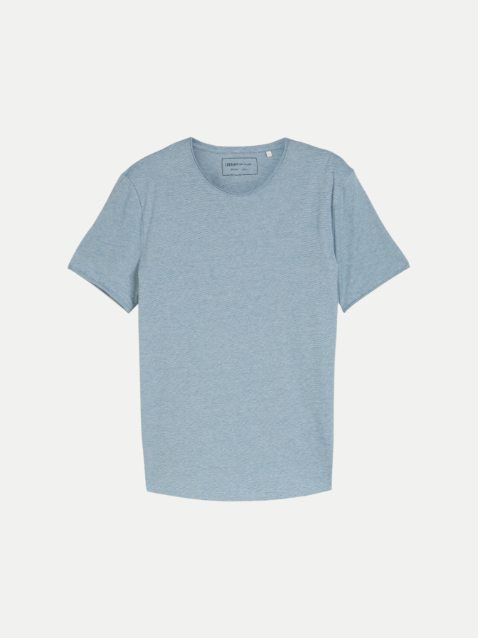 Tom Tailor Denim T-Shirt in Melange-Optik bei Robert Ley