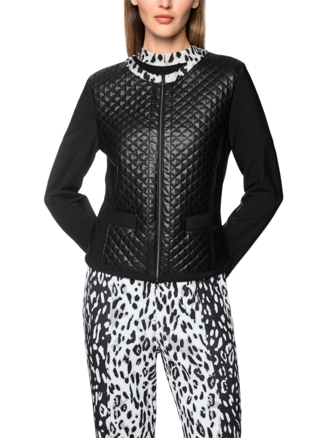 Marc Cain Jacke in moderner Steppoptik bei Robert Ley