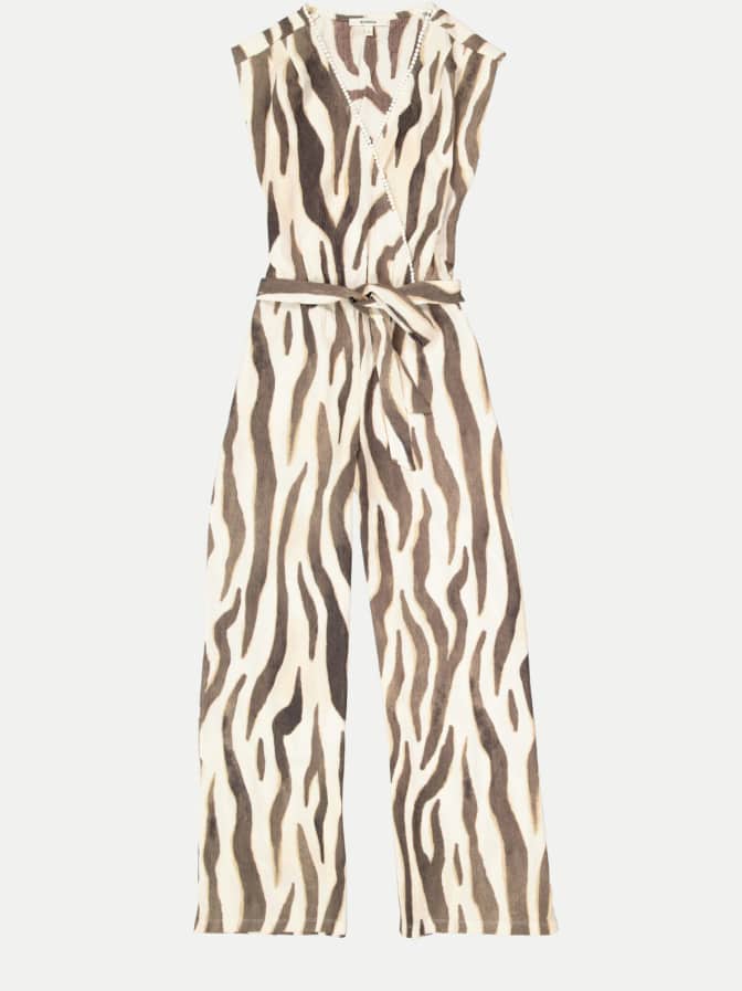 Garcia Jumpsuit mit Zebramuster bei Robert Ley