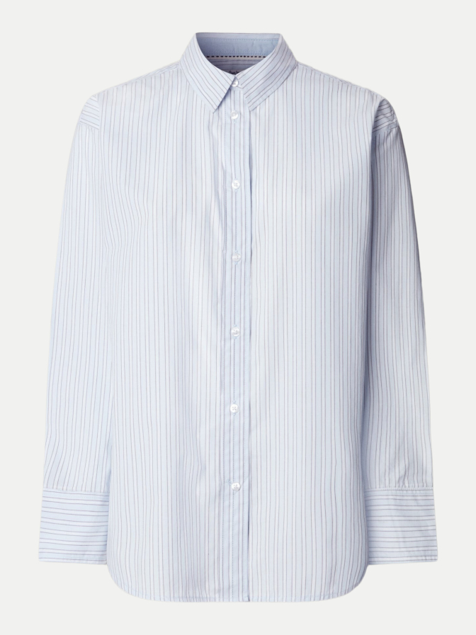 Pepe Jeans Loose-Fit Popeline Hemdbluse bei Robert Ley
