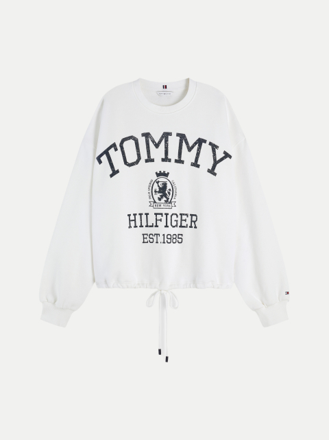 Tommy Hilfiger Sweatshirt mit Logo-Schriftzug bei Robert Ley