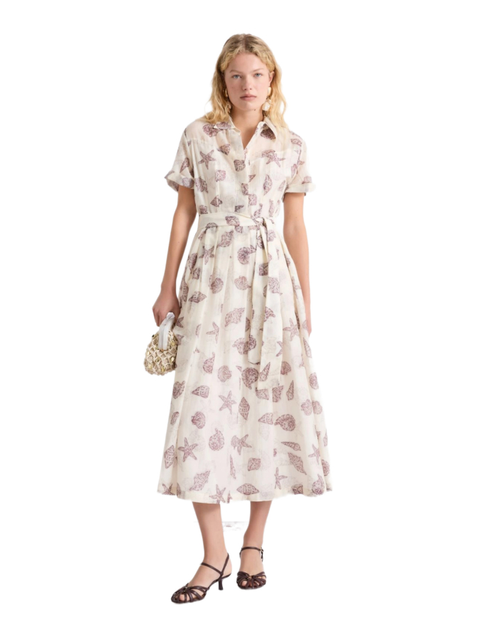 Marella Hemdblusenkleid MLLGALLI mit Seidenanteil bei Robert Ley