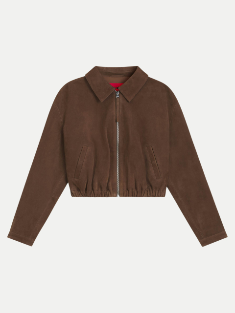 HUGO Jacke aus Veloursleder bei Robert Ley